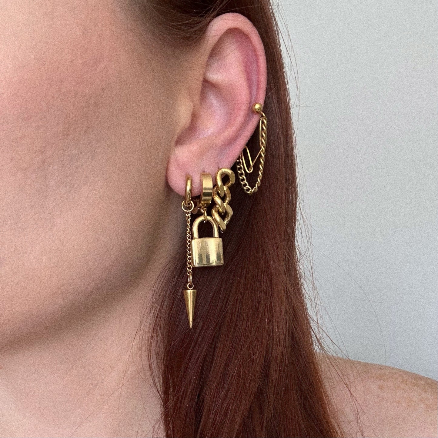 Double Chain Earrings