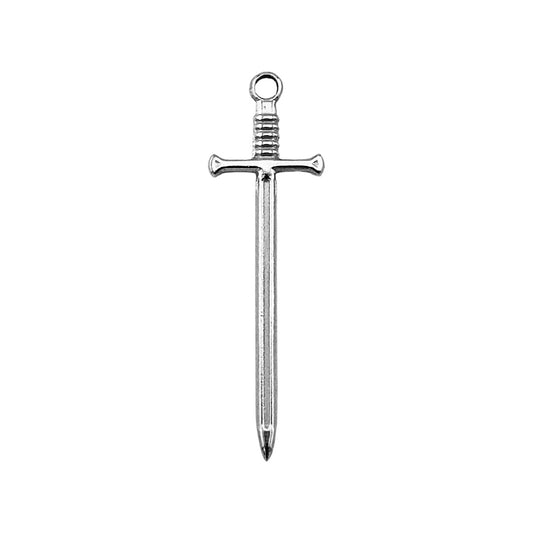 Gold Sword Charm