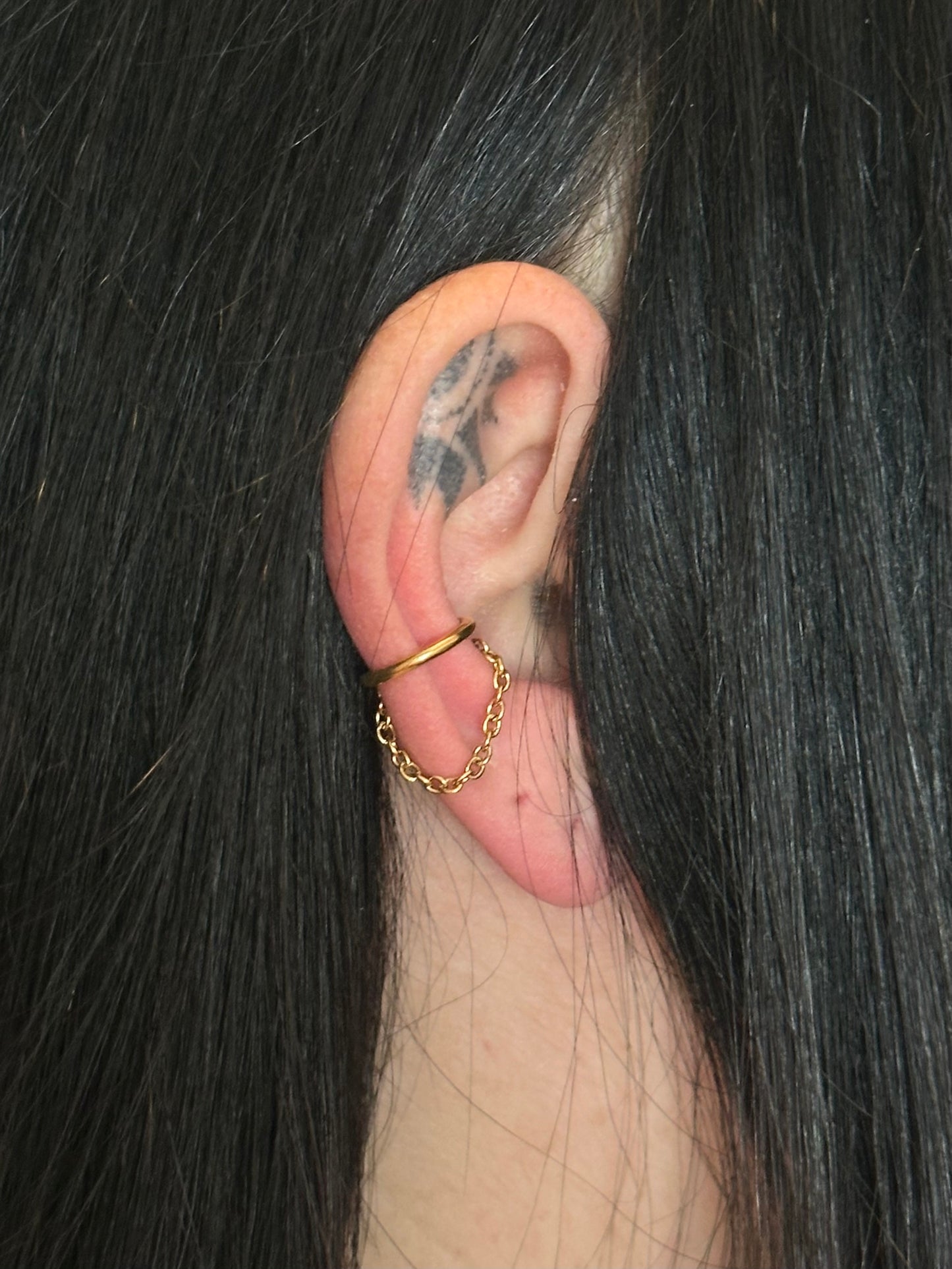 Dainty Chain Ear Cuff