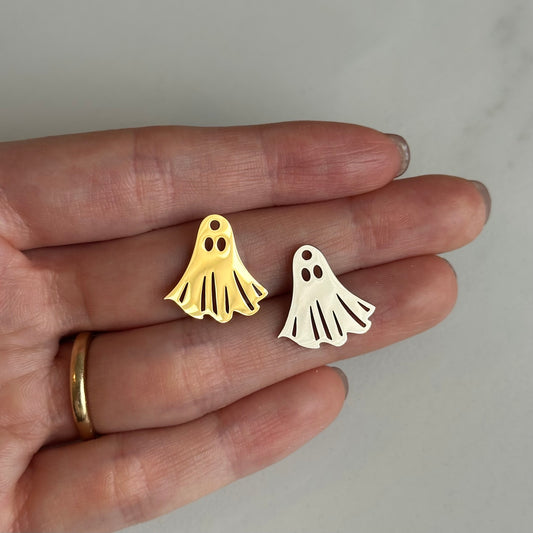 Gold Ghost Charm