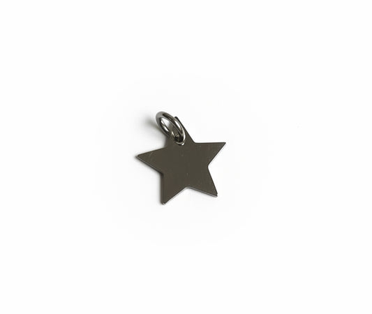 Silver Star Charm