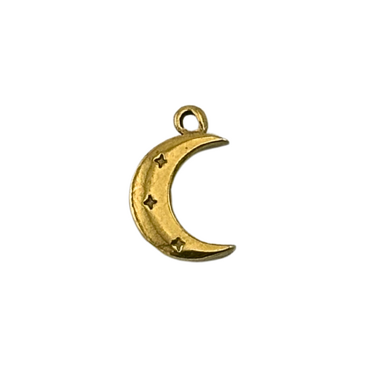 Sparkling Moon Charm