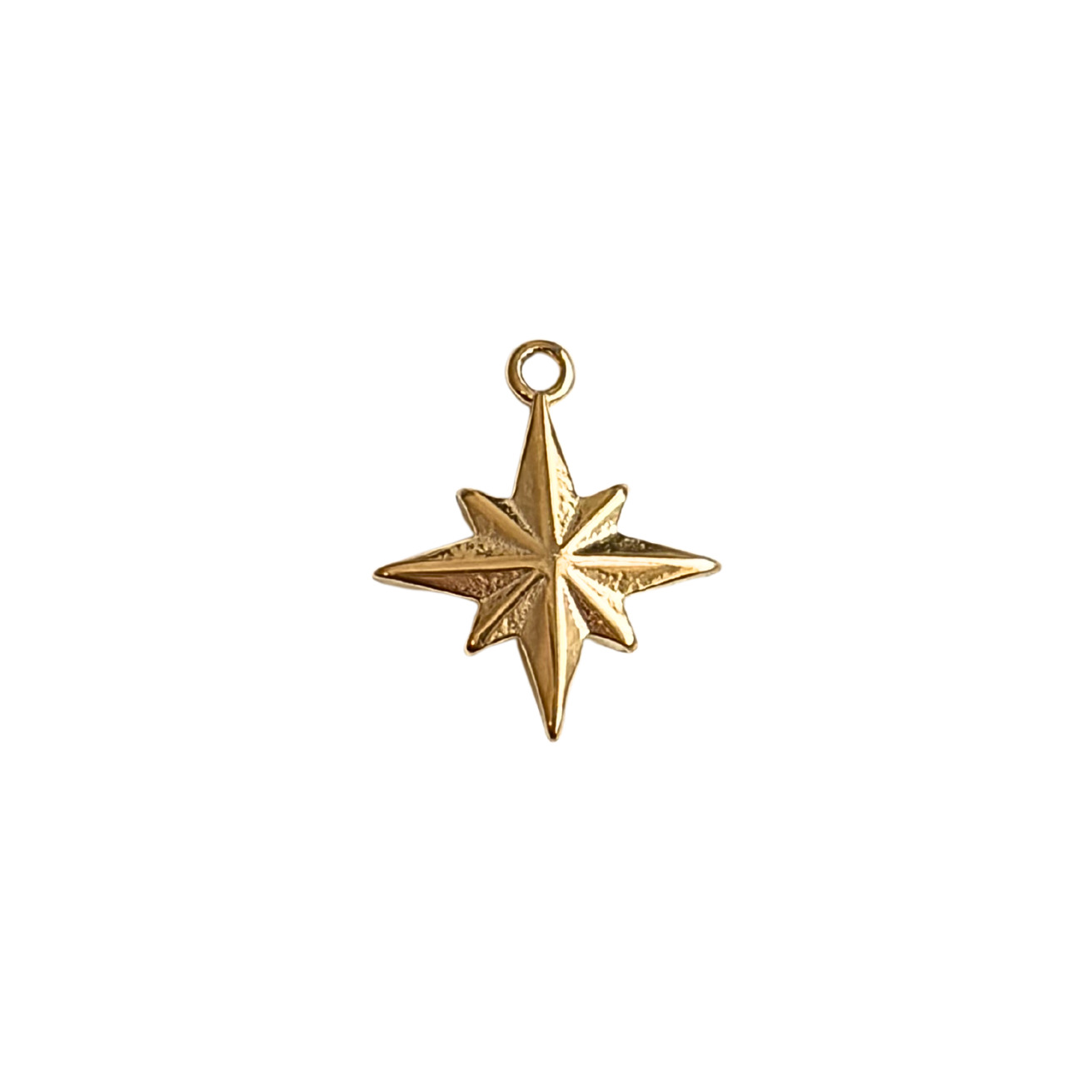 North Star Charm - Gold
