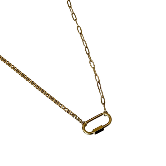 Carabiner Chain - Gold