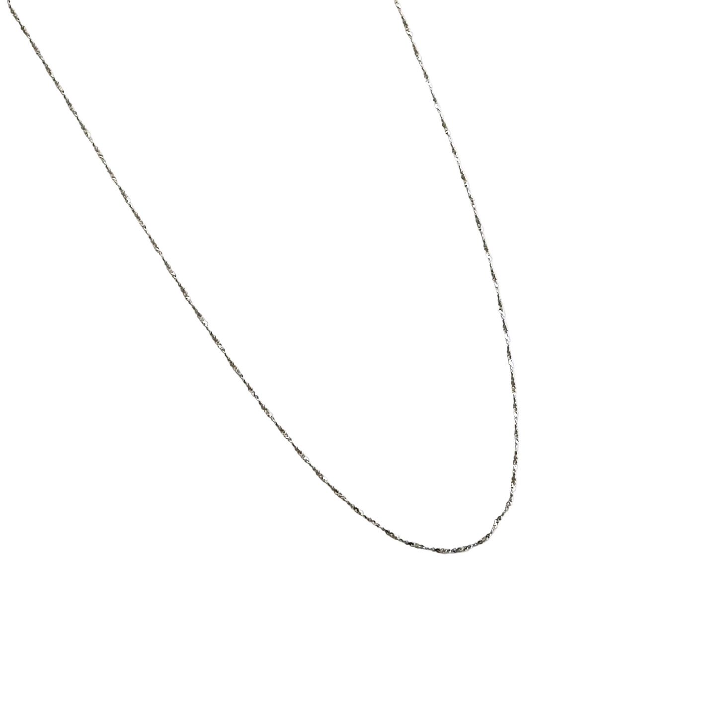 Dainty Sparkling Chain - Silver
