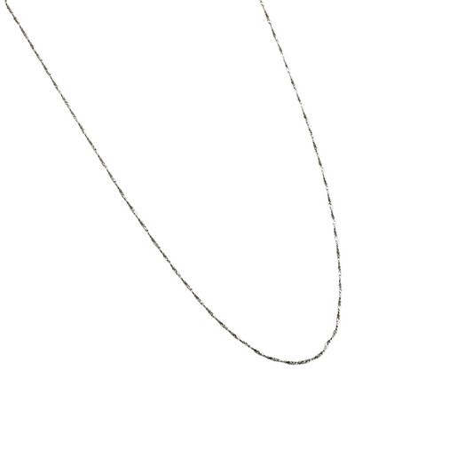 Dainty Sparkling Chain - Silver