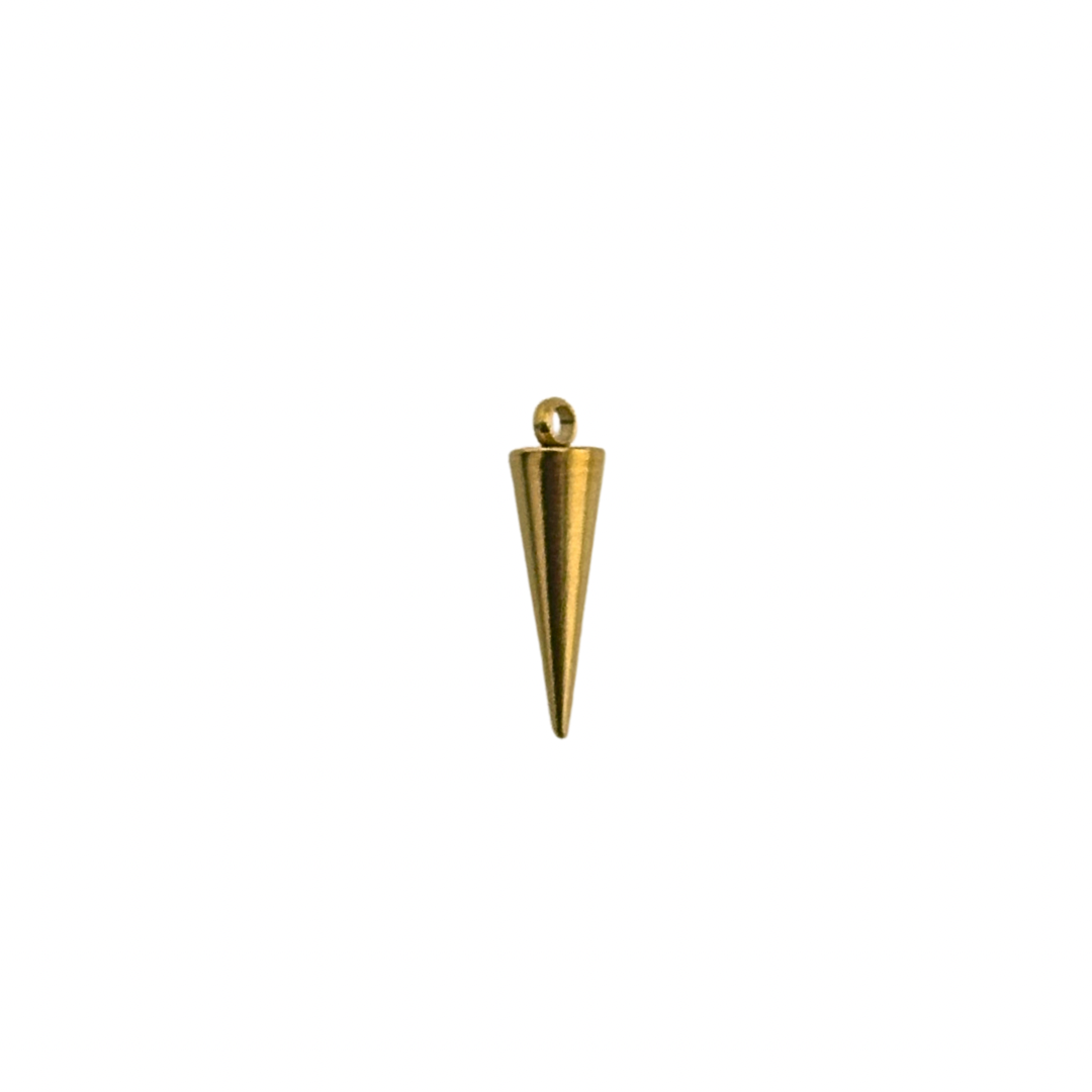 Gold Spike Charm