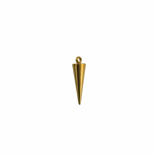 Gold Spike Charm