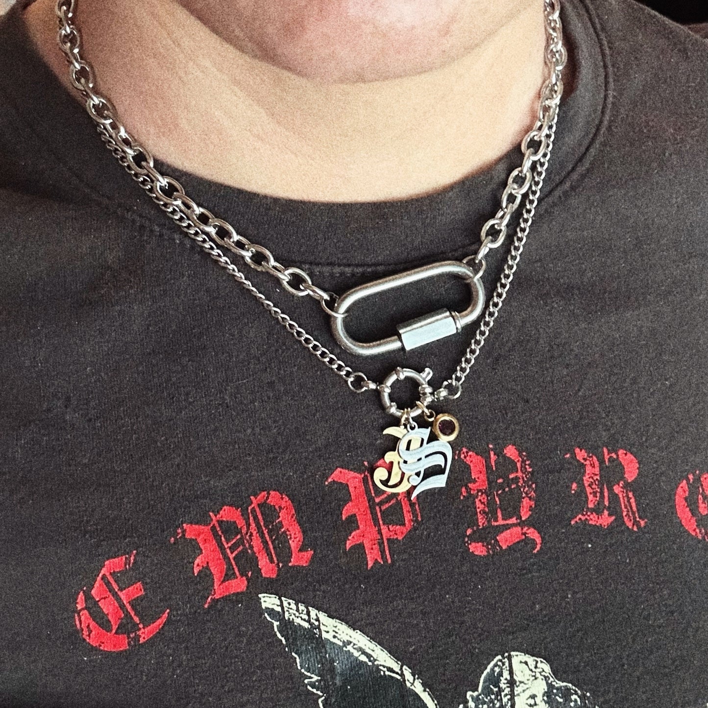 Silver Clasp Chain