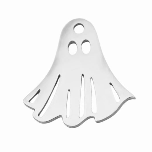 Silver Ghost Charm