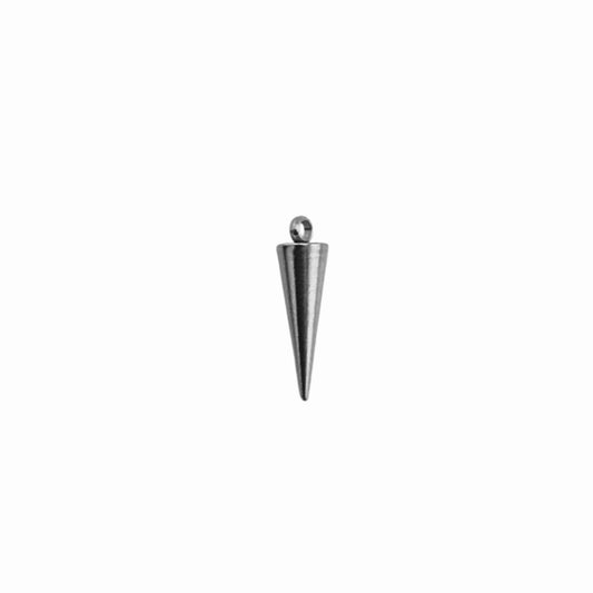 Silver Spike Charm