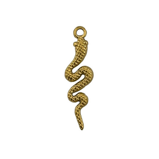 Gold Snake Charm