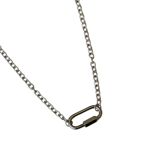 Carabiner Chain - Silver