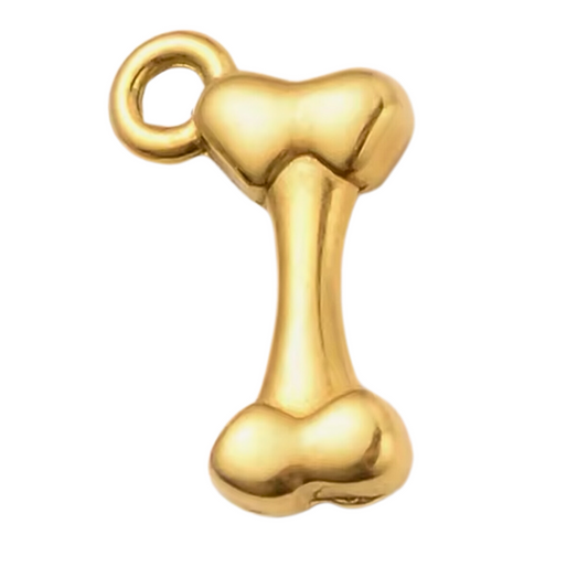 Gold Bone Charm