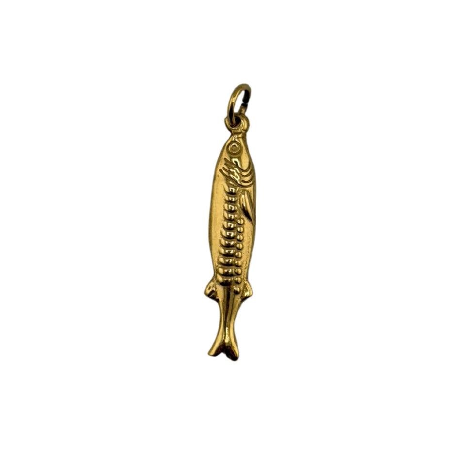 Fish Charm - Gold