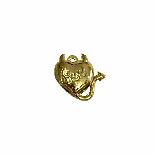 Gold Devilishly Cute Charm
