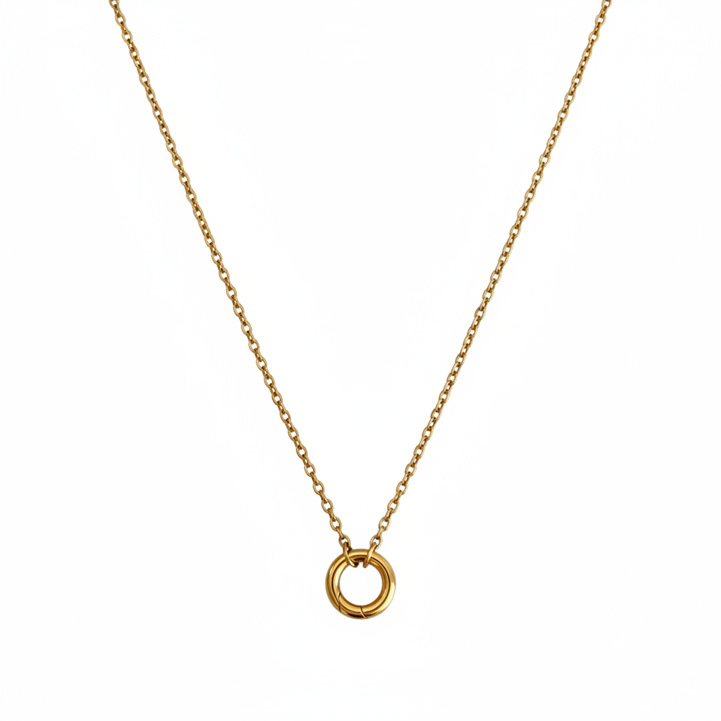 Dainty Clasp Chain - Gold
