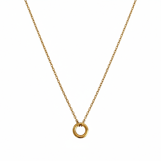 Dainty Clasp Chain - Gold