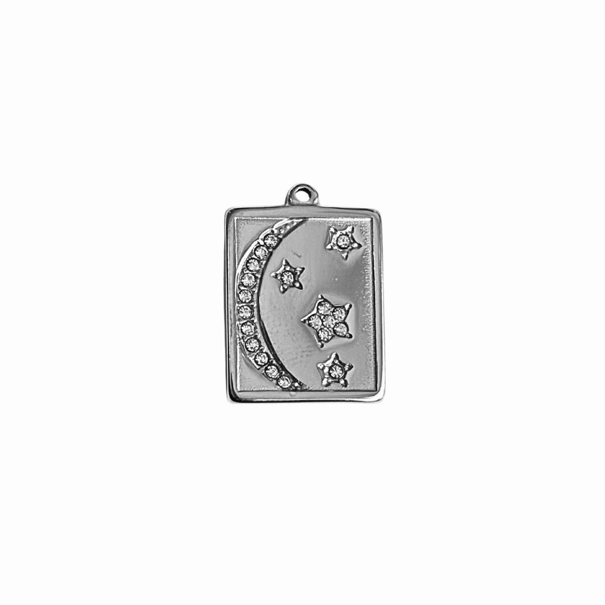 Look To The Stars Tag - Silver