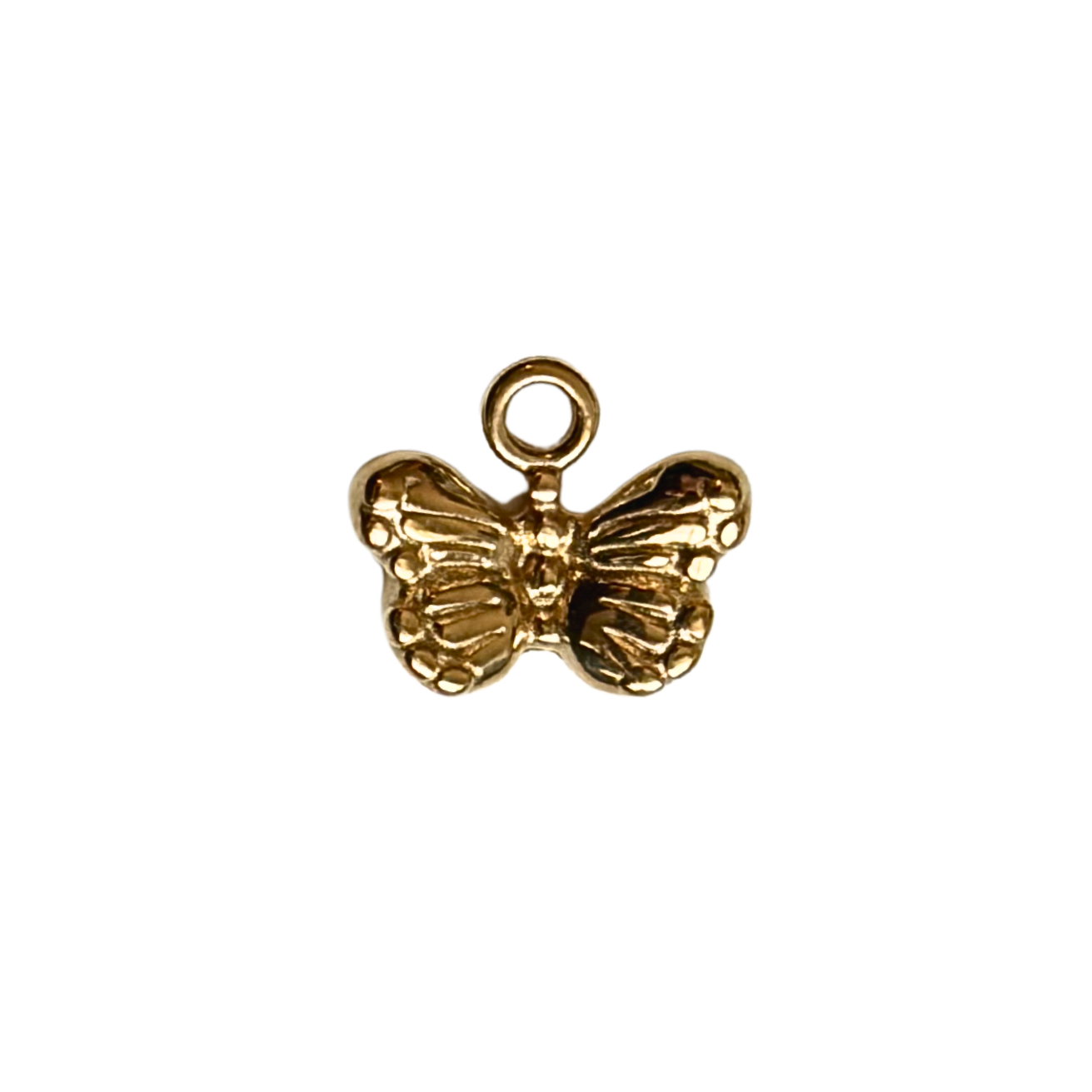 Butterfly Fly Away Charm - Gold