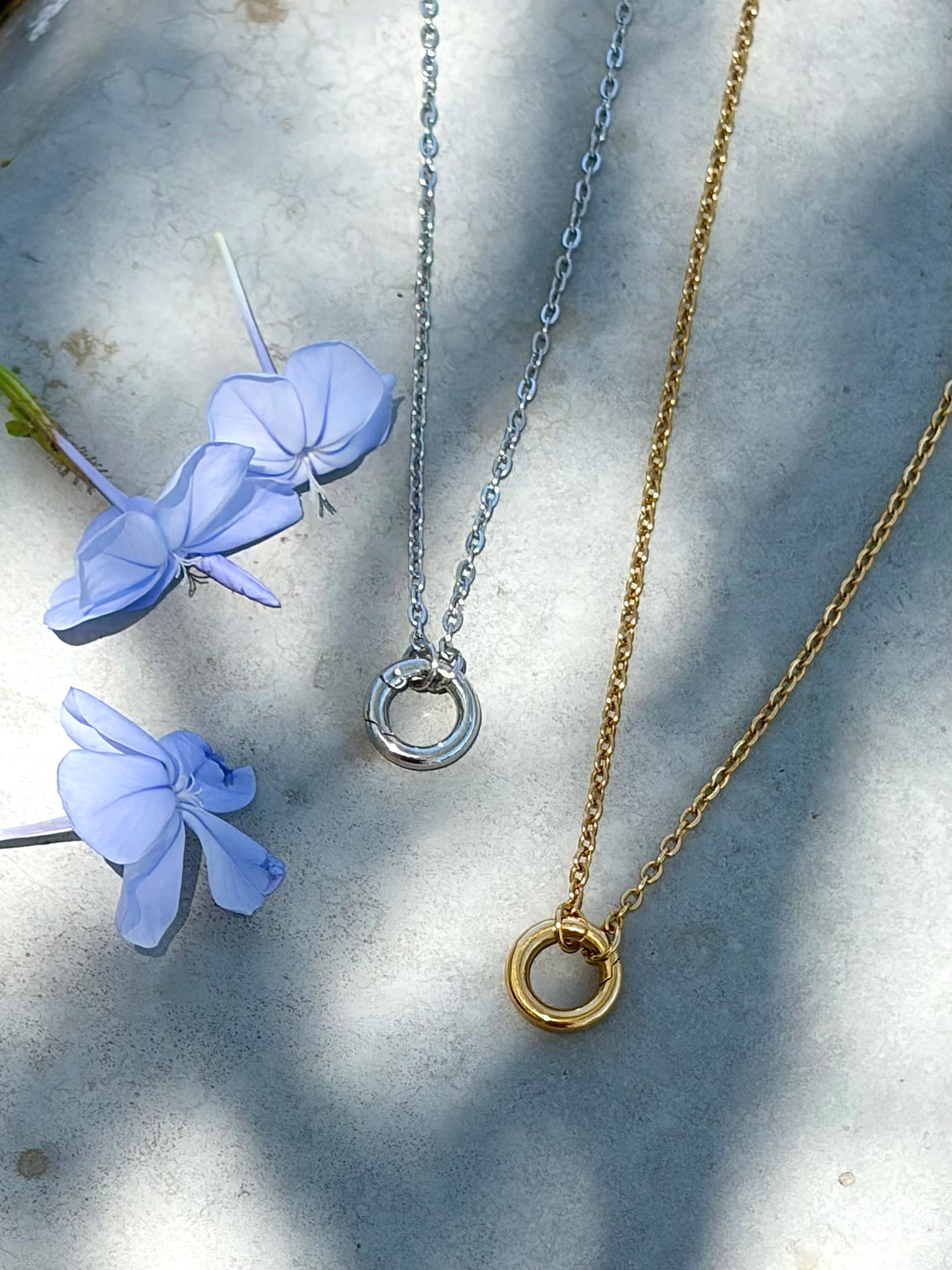 Dainty Clasp Chain - Silver