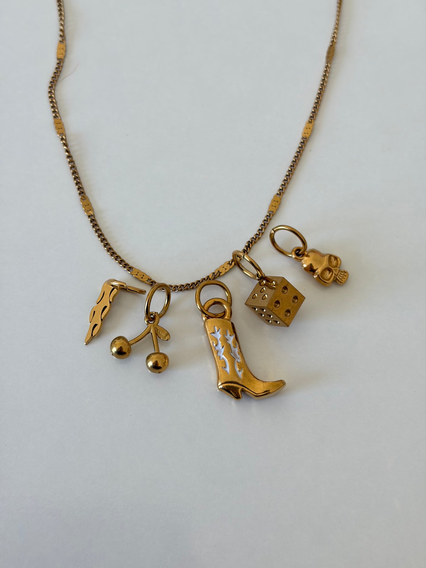 Long Live Cowgirls Charm - Black