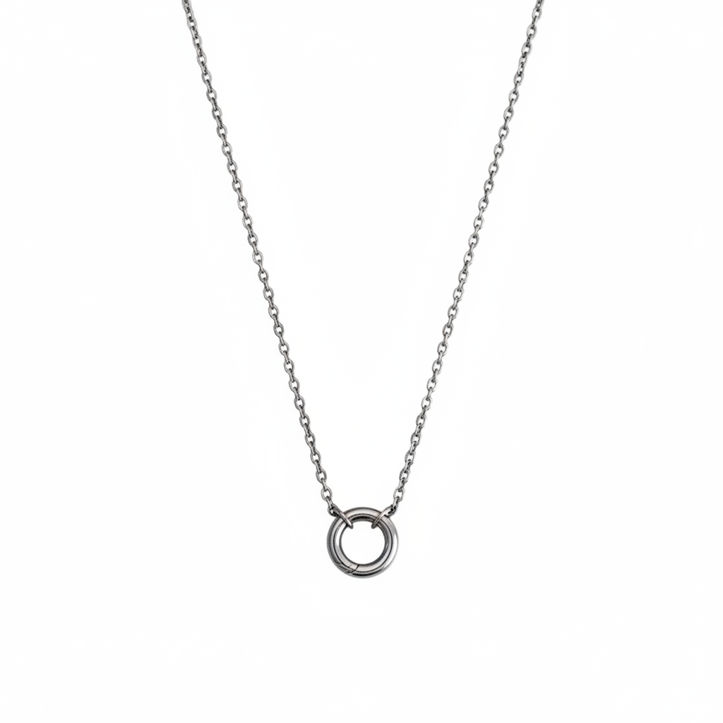 Dainty Clasp Chain - Silver
