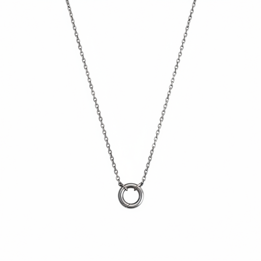 Dainty Clasp Chain - Silver