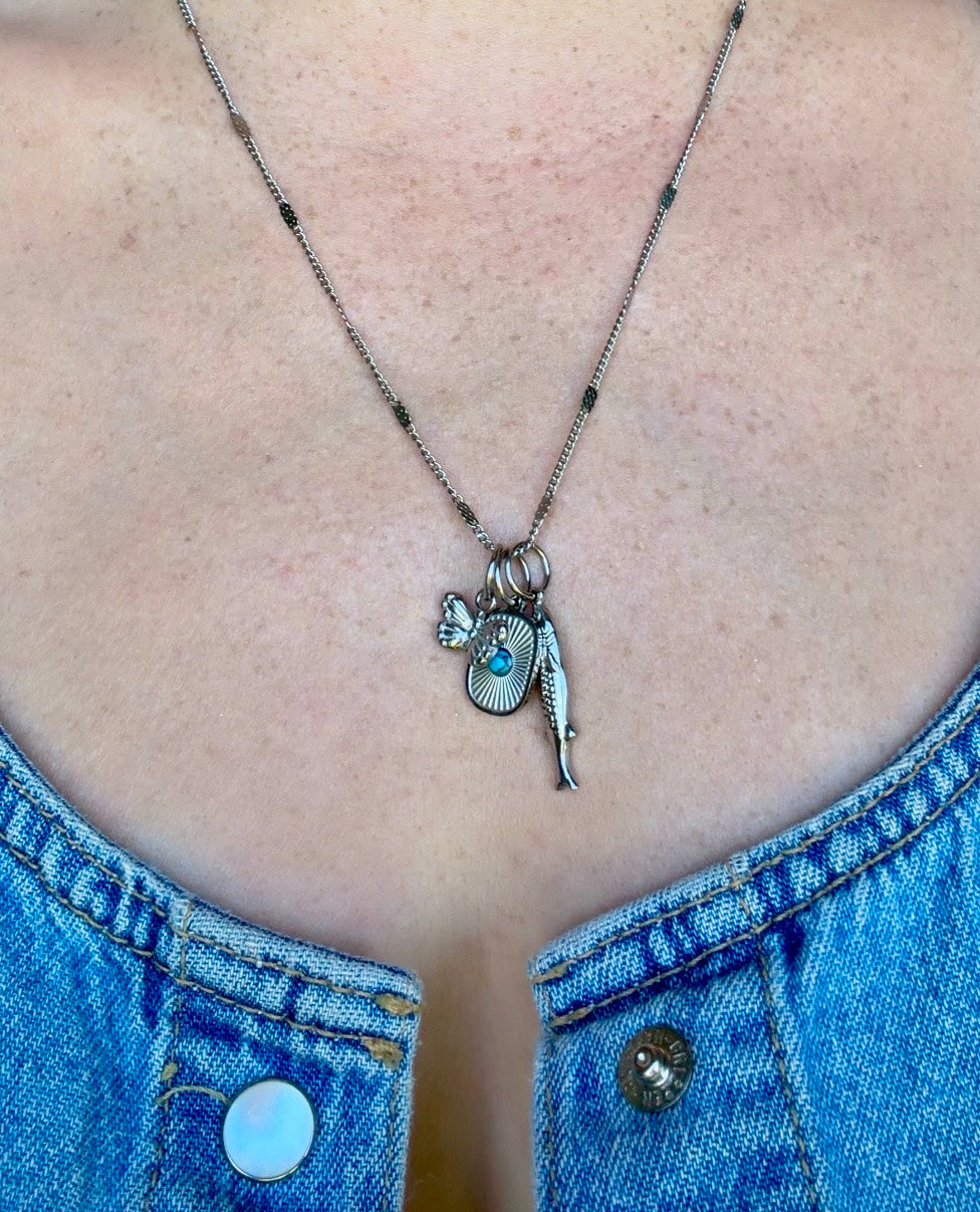 Wild, Wild Woman Charm - Gold
