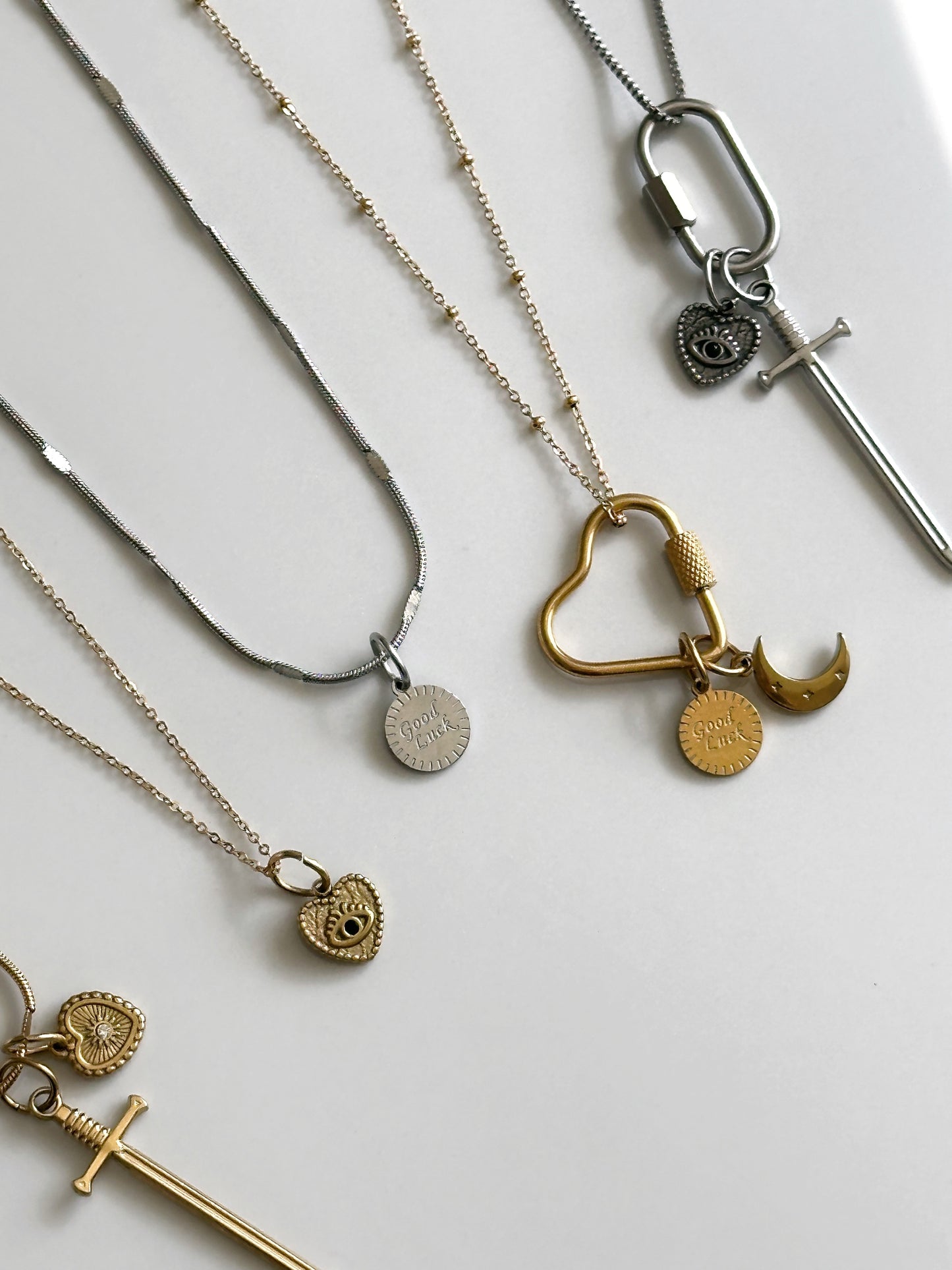 Sparkling Moon Charm